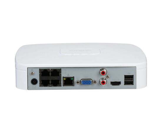 Регистратор для видеонаблюдения Dahua DHI-NVR2104-P-I2, изображение 3 Регистратор для видеонаблюдения Dahua DHI-NVR2104-P-I2, изображение 3
