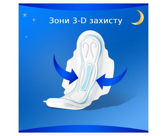 Гигиенические прокладки Always Classic Night Размер 3 8 шт. (4015400260837), изображение 3 Гигиенические прокладки Always Classic Night Размер 3 8 шт. (4015400260837), изображение 3
