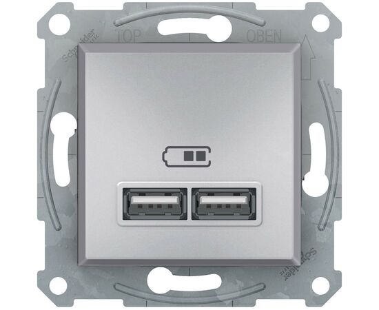 USB розетка Schneider Electric ASFORA USB 2,1A (EPH2700261)