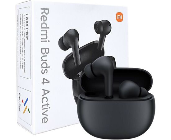 Наушники Xiaomi Redmi Buds 4 Active Black (BHR6992GL), изображение 5 Наушники Xiaomi Redmi Buds 4 Active Black (BHR6992GL), изображение 5