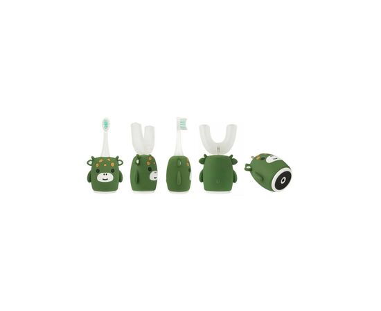 Электрическая зубная щетка AHealth KIDS SONIC SMILE 2 Green (AHkss2g), изображение 2 Электрическая зубная щетка AHealth KIDS SONIC SMILE 2 Green (AHkss2g), изображение 2