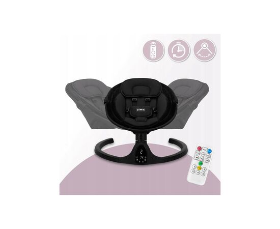 Кресло-качалка MoMi Kenani Onyx Black (BULE00038), изображение 7