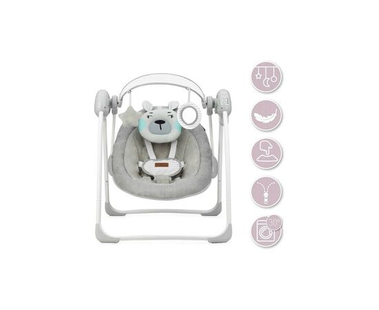 Кресло-качалка MoMi Liss (цвет - turquoise) (BULE00015), изображение 2