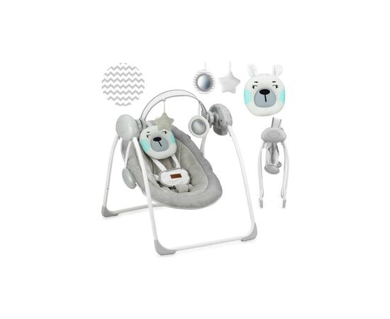 Кресло-качалка MoMi Liss (цвет - turquoise) (BULE00015), изображение 4