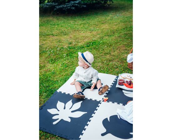 Дитячий килимок MoMi пазл Feli 120 х 120 cм Black (AKCE00028), зображення 12