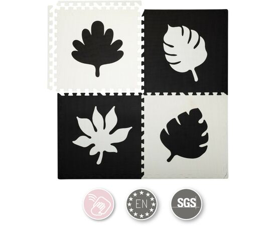 Дитячий килимок MoMi пазл Feli 120 х 120 cм Black (AKCE00028), зображення 4