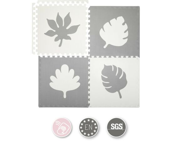 Детский коврик MoMi пазл Feli 120 х 120 cм Grey (AKCE00029), изображение 4 Детский коврик MoMi пазл Feli 120 х 120 cм Grey (AKCE00029), изображение 4