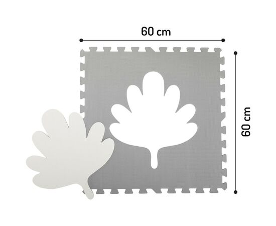 Детский коврик MoMi пазл Feli 120 х 120 cм Grey (AKCE00029), изображение 9 Детский коврик MoMi пазл Feli 120 х 120 cм Grey (AKCE00029), изображение 9