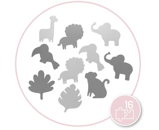 Детский коврик MoMi пазл Zawi 150 х 150 см Grey (MAED00013), изображение 7 Детский коврик MoMi пазл Zawi 150 х 150 см Grey (MAED00013), изображение 7