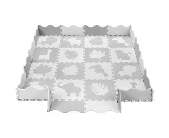 Дитячий килимок MoMi пазл Zawi 150 х 150 см Grey (MAED00013)