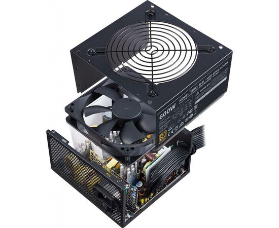Блок питания CoolerMaster 600W MWE 600 Bronze V2 (MPE-6001-ACAAB-EU), изображение 9 Блок питания CoolerMaster 600W MWE 600 Bronze V2 (MPE-6001-ACAAB-EU), изображение 9