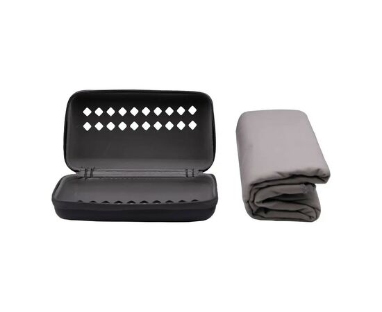 Полотенце Tramp з мікрофібри в чохлі Pocket Towel 75х150 XL Grey (UTRA-161-XL-grey), изображение 5 Полотенце Tramp з мікрофібри в чохлі Pocket Towel 75х150 XL Grey (UTRA-161-XL-grey), изображение 5