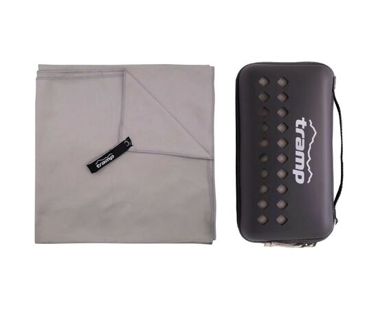 Рушник Tramp з мікрофібри в чохлі Pocket Towel 75х150 XL Grey (UTRA-161-XL-grey)