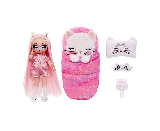 Кукла Na! Na! Na! Surprise серии Teens - Пижамная китти-вечеринка Милы Роуз (577423), изображение 2 Кукла Na! Na! Na! Surprise серии Teens - Пижамная китти-вечеринка Милы Роуз (577423), изображение 2