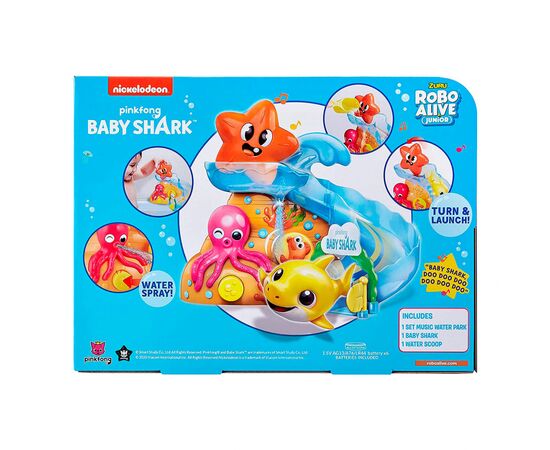 Игрушка для ванной Baby Shark Интерактивный игровой набор Pets & Robo Alive Junior (25291), изображение 9 Игрушка для ванной Baby Shark Интерактивный игровой набор Pets & Robo Alive Junior (25291), изображение 9