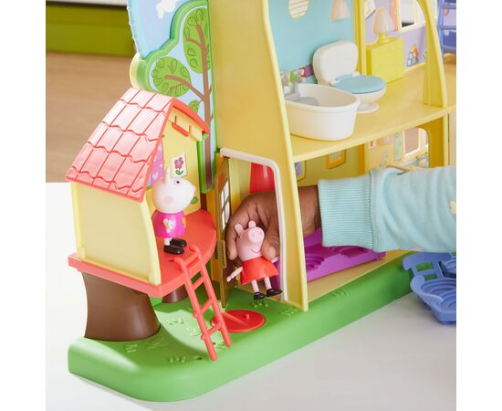 Игровой набор Peppa Pig Коттедж Пеппы День-ночь 3 фигурки, свет, звук (F2188), изображение 3 Игровой набор Peppa Pig Коттедж Пеппы День-ночь 3 фигурки, свет, звук (F2188), изображение 3