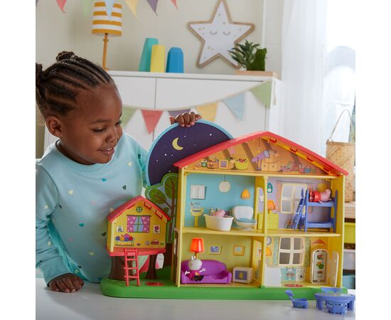 Игровой набор Peppa Pig Коттедж Пеппы День-ночь 3 фигурки, свет, звук (F2188), изображение 7 Игровой набор Peppa Pig Коттедж Пеппы День-ночь 3 фигурки, свет, звук (F2188), изображение 7