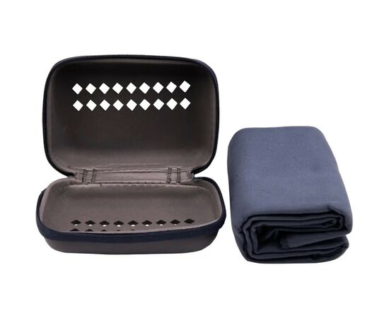 Полотенце Tramp з мікрофібри в чохлі Pocket Towel 40х80 S Navy (UTRA-161-S-navy), изображение 5 Полотенце Tramp з мікрофібри в чохлі Pocket Towel 40х80 S Navy (UTRA-161-S-navy), изображение 5