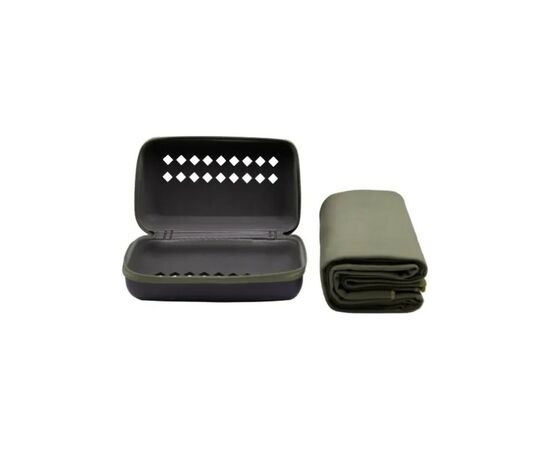 Полотенце Tramp з мікрофібри в чохлі Pocket Towel 50х100 M Army green (UTRA-161-M-army-green)