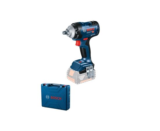 Гайковерт Bosch GDS 18V-400, 18В, 2500об/мин, 400Нм, кейс (без АКБ и ЗУ) (0.601.9K0.021)