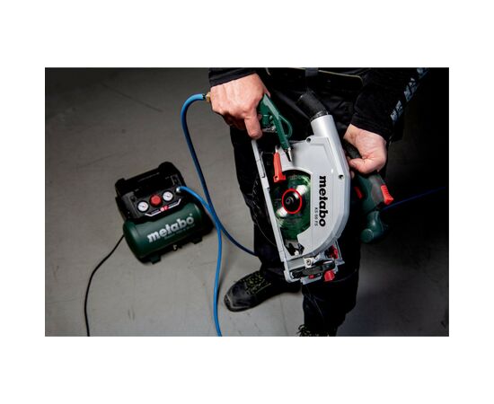 Компрессор Metabo BASIC 160-6 W OF безмасляный, 900Вт, 6л, 160л/мин, 8бар. (601501000), изображение 2 Компрессор Metabo BASIC 160-6 W OF безмасляный, 900Вт, 6л, 160л/мин, 8бар. (601501000), изображение 2