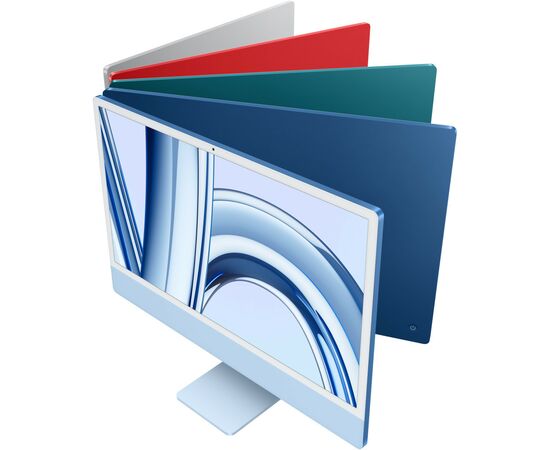 Компьютер Apple A2874 24" iMac / Apple M3 chip with 8-core CPU, 8-core GPU, 256 (MQR93UA/A), изображение 5