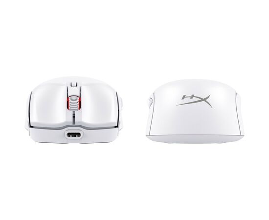 Мышка HyperX Pulsefire Haste 2 Mini Wireless White (7D389AA), изображение 3 Мышка HyperX Pulsefire Haste 2 Mini Wireless White (7D389AA), изображение 3