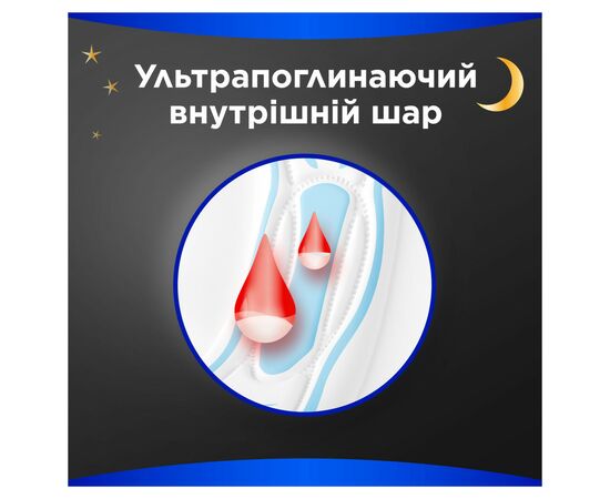 Гигиенические прокладки Always Maxi Secure Night Размер 4 6 шт. (8006540538258), изображение 4 Гигиенические прокладки Always Maxi Secure Night Размер 4 6 шт. (8006540538258), изображение 4