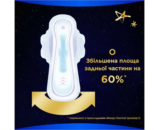 Гігієнічні прокладки Always Ultra Secure Night Extra Розмір 5 10 шт. (8006540093849), зображення 8 Гігієнічні прокладки Always Ultra Secure Night Extra Розмір 5 10 шт. (8006540093849), зображення 8