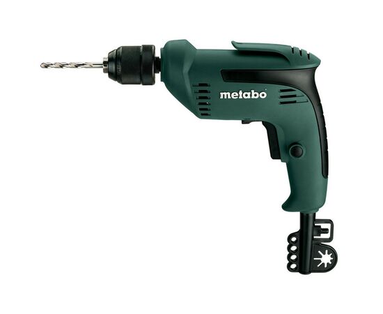 Дрель Metabo BE 10, 450Вт, 1-10мм, 0-2400об/мин, 10Нм (600133810), изображение 2 Дрель Metabo BE 10, 450Вт, 1-10мм, 0-2400об/мин, 10Нм (600133810), изображение 2