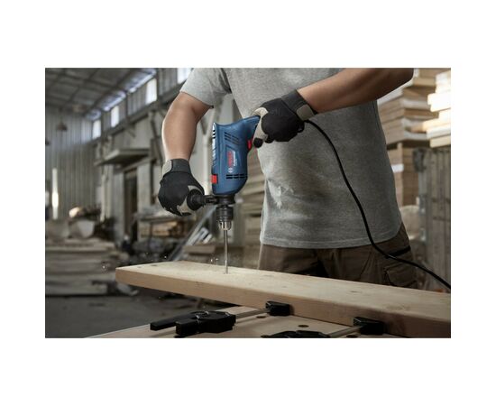 Дриль Bosch GSB 600, 600Вт, 1-10 мм, 3000 об/хв, 48000 уд/хв (0.601.1A0.320), зображення 6 Дриль Bosch GSB 600, 600Вт, 1-10 мм, 3000 об/хв, 48000 уд/хв (0.601.1A0.320), зображення 6