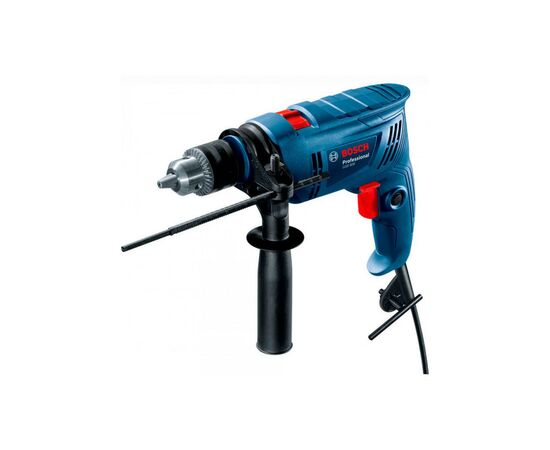 Дриль Bosch GSB 600, 600Вт, 1-10 мм, 3000 об/хв, 48000 уд/хв (0.601.1A0.320)