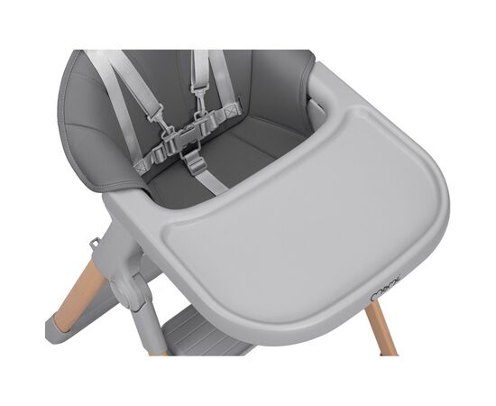 Стульчик для кормления MoMi Kala Grey (KRKA00025), изображение 8 Стульчик для кормления MoMi Kala Grey (KRKA00025), изображение 8