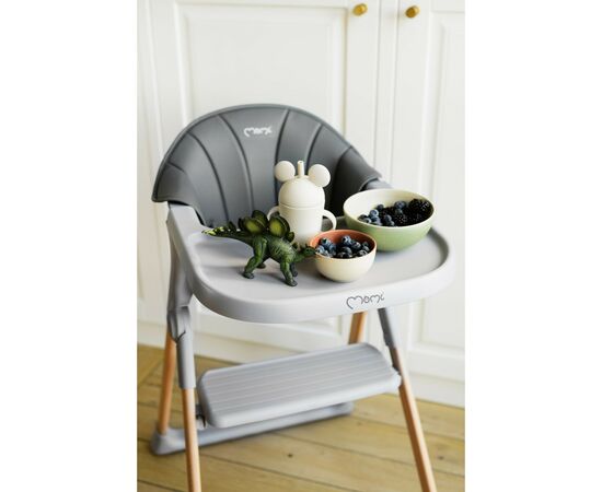 Стульчик для кормления MoMi Kala Grey (KRKA00025), изображение 9 Стульчик для кормления MoMi Kala Grey (KRKA00025), изображение 9