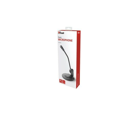 Микрофон Trust Primo Desk 3.5mm (21674), изображение 3 Микрофон Trust Primo Desk 3.5mm (21674), изображение 3
