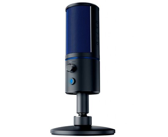 Мікрофон Razer Seiren X PS4 Black/Blue (RZ19-02290200-R3G1), зображення 2 Мікрофон Razer Seiren X PS4 Black/Blue (RZ19-02290200-R3G1), зображення 2