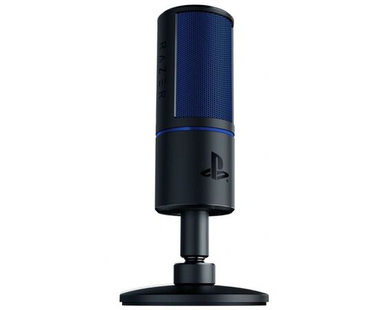 Мікрофон Razer Seiren X PS4 Black/Blue (RZ19-02290200-R3G1), зображення 3 Мікрофон Razer Seiren X PS4 Black/Blue (RZ19-02290200-R3G1), зображення 3