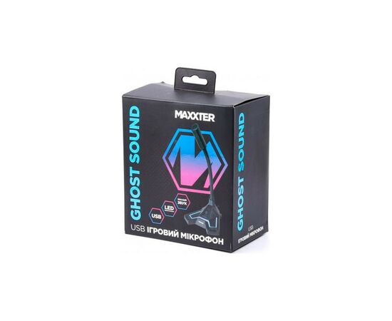Мікрофон Maxxter Ghost Sound, зображення 3 Мікрофон Maxxter Ghost Sound, зображення 3