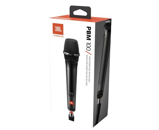 Микрофон JBL PBM100 Black (JBLPBM100BLK), изображение 3 Микрофон JBL PBM100 Black (JBLPBM100BLK), изображение 3