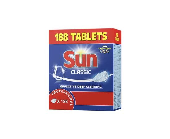 Таблетки для посудомийних машин Sun Professional 188 шт. (7615400824052)