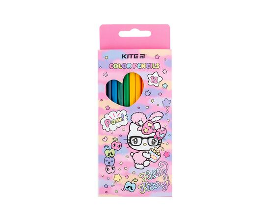 Карандаши цветные Kite Hello Kitty 12 цветов (HK24-051)
