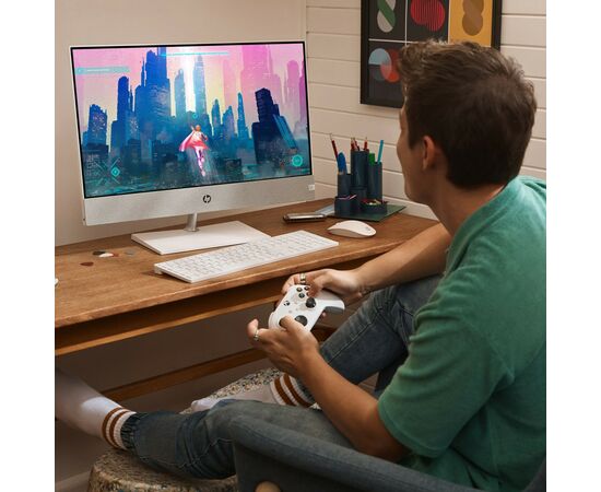 Компьютер HP Pavilion 27-ca0002ua AiO / Ryzen3 5300U, 8, F512, кл+м (68V05EA), изображение 7 Компьютер HP Pavilion 27-ca0002ua AiO / Ryzen3 5300U, 8, F512, кл+м (68V05EA), изображение 7