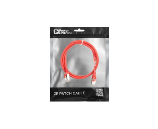 Патч-корд 1м S/FTP Cat 6 CU PVC 26AWG 7/0.16 red 2E (2E-PC6SFTPCOP-100RD), зображення 3 Патч-корд 1м S/FTP Cat 6 CU PVC 26AWG 7/0.16 red 2E (2E-PC6SFTPCOP-100RD), зображення 3