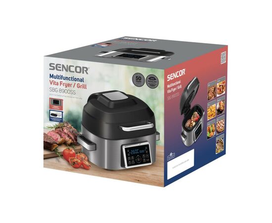 Мультипечь Sencor SBG8900SS, изображение 5 Мультипечь Sencor SBG8900SS, изображение 5