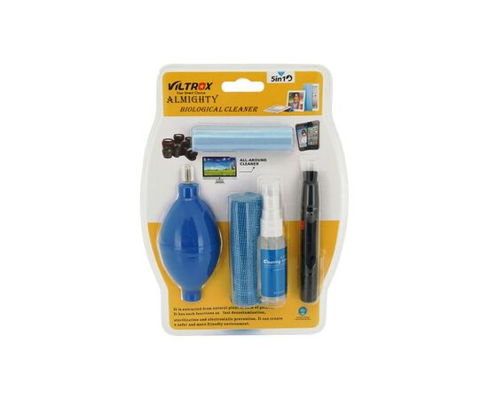Универсальный чистящий набор HANDBOSS Biological cleaner Kit 5in1 Viltrox Almighty (KIT5in1), изображение 2 Универсальный чистящий набор HANDBOSS Biological cleaner Kit 5in1 Viltrox Almighty (KIT5in1), изображение 2