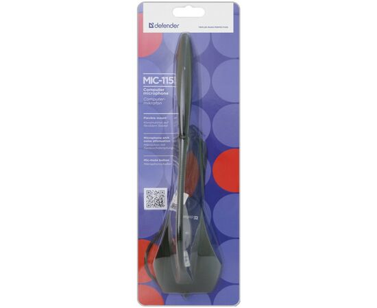 Мікрофон Defender MIC-115 (64115), зображення 4 Мікрофон Defender MIC-115 (64115), зображення 4
