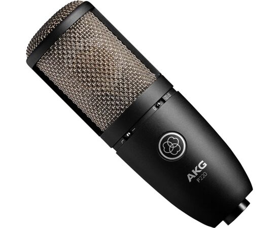 Микрофон AKG P220 Black (3101H00420), изображение 3 Микрофон AKG P220 Black (3101H00420), изображение 3