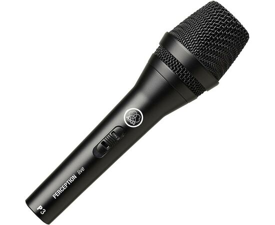 Микрофон AKG P3 S Black (3100H00140), изображение 2 Микрофон AKG P3 S Black (3100H00140), изображение 2