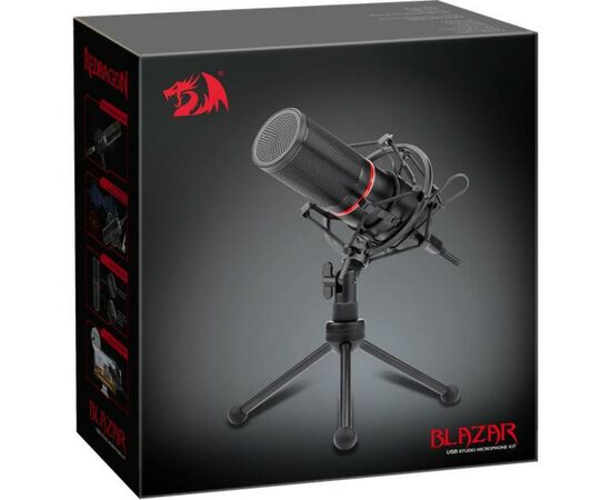 Мікрофон Redragon Blazar GM300 USB (77640), зображення 4 Мікрофон Redragon Blazar GM300 USB (77640), зображення 4