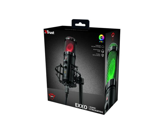 Мікрофон Trust GXT 256 Exxo USB Streaming Microphone (23510), зображення 12 Мікрофон Trust GXT 256 Exxo USB Streaming Microphone (23510), зображення 12